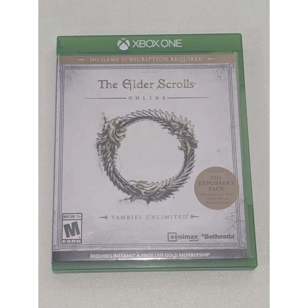 The Elder Scrolls Online Tamriel Unlimited (Xbox One, 2015) Complete‎